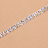 Sexy Beach Rhinestone Anklets Jewelry High Heels Ankle Chain Foot Accessories