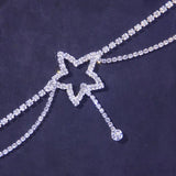 Sexy Rhinestone Star Anklet Beach Foot Accessories