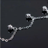 Anklet Jewelry for Women with Rhinestone Detail