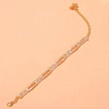 Hollow Out Rhinestone Anklet Foot Jewelry Beach Bare Foot Chain