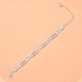 Hollow Out Rhinestone Anklet Foot Jewelry Beach Bare Foot Chain
