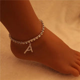 Crystal Anklet High-Heeled Sandal Jewelry