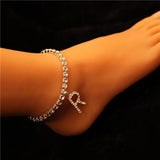 Crystal Anklet High-Heeled Sandal Jewelry