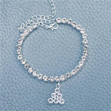 Grape Crystal Anklet Beach Party Jewelry