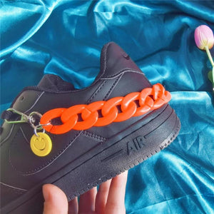Candy Smiley Face Shoe Chain Charm Sneakers Decoration