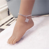 Crystal Foot Chain for Beach Holiday Party