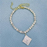 Crystal Foot Chain for Beach Holiday Party