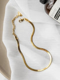 Golden Snake Bone Chain Anklet Light Foot Decoration