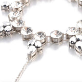 Crystal Anklet Boho Beach Sandals Rhinestone Ankle Chain