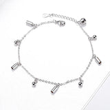 Cylindrical Round Bead Leg Bracelet Women Jewelry