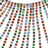 Crystal Rhinestone Long Fringe Ankle Chain Jewelry