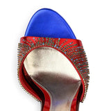 Crystal Rhinestone Long Fringe Ankle Chain Jewelry