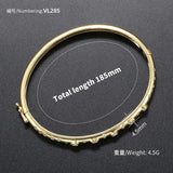 Heart Opening Buckle Bracelet Zircon Ornaments Women's Jewelry