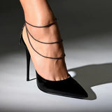 Rhinestone Fringe Foot Chain Crystal Ankle Chain Jewelry Wholesale