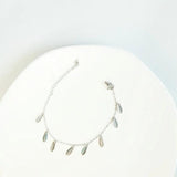 Bohemian Silver Chain Beach Barefoot Jewelry Anklet