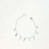 Bohemian Silver Chain Beach Barefoot Jewelry Anklet