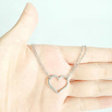 Barefoot Heart Anklets for Women - Stainless Steel
