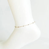 Enamel Bead Anklet Bracelet for Women