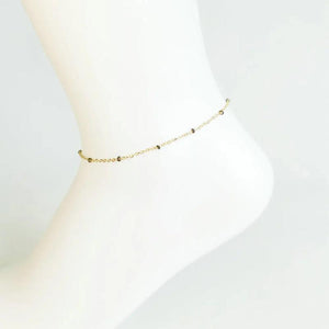 Enamel Bead Anklet Bracelet for Women