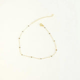 Enamel Bead Anklet Bracelet for Women