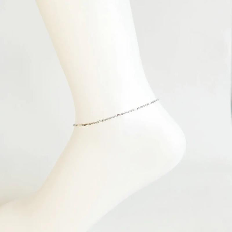 Summer Beach Barefoot Anklet Stainless Steel Jewelry