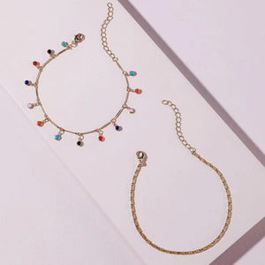 Arrival Women Ankle Bracelet Set Bohemian Foot Jewelry