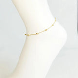 Stainless Steel Yoga Beach Anklet Bracelet Gift