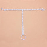 Stonefans Crystal Toe Anklet Jewelry for Women