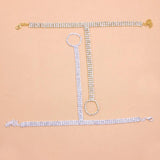 Stonefans Crystal Toe Anklet Jewelry for Women