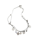 Heart Pendant Foot Chain Jewelry Gift for Women Girl Teen Foot Anklet