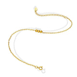 Steel Ball Stainless Punk Summer Beach Leg Bracelets Women