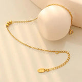 Steel Ball Stainless Punk Summer Beach Leg Bracelets Women