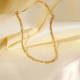 Stainless Steel Anklet Bracelet Beach Boho Sandals Summer Jewelry