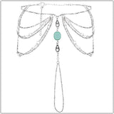 Boho Sexy Beach Silver Chains Toe Anklets for Women Accessories