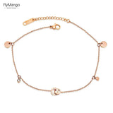 Titanium Steel Bohemia Beach Chain Anklet FA19044