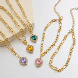5Pcs Multicolor Crystal Rhinestone Anklets for Women Bracelet