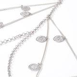 Vintage Silver Coin Foot Bracelet Women Anklet Ethiopian Jewelry Africa