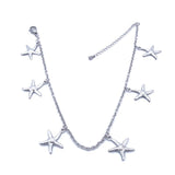 Women Stainless Steel Anklets Sparkling Heart Charm Vintage Jewelry