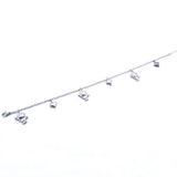 Heart Charm Stainless Steel Anklet Vintage Jewelry