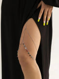 Colorful Circle Tassel Thigh Chain for Women