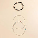 Colorful Circle Tassel Thigh Chain for Women