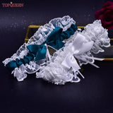 TopQueen VT01 Sexy Bridal Garter Belt Lace Ladies Anklet Thigh Leg Garter Ring
