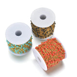 1m Colorful Beaded Anklet Bracelet Chain DIY Jewelry Making Accessories