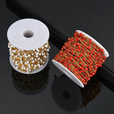 1m Colorful Beaded Anklet Bracelet Chain DIY Jewelry Making Accessories
