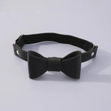 Sexy Women Bowknot PU Leather Leg Ring Garter Belt