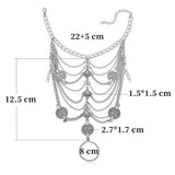 Bohemian Summer Anklets For Women Multilayered Tassel Ankle Bracelet