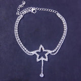 Boho Style Star Anklet Foot Chain for Women and Girls