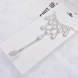 Rhinestone Beach Barefoot Sandal Anklet