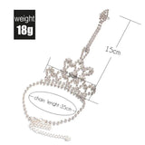 Rhinestone Beach Barefoot Sandal Anklet