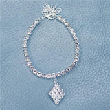 Geometric Crystal Anklets for High Heels - Sexy and Delicate Jewelry